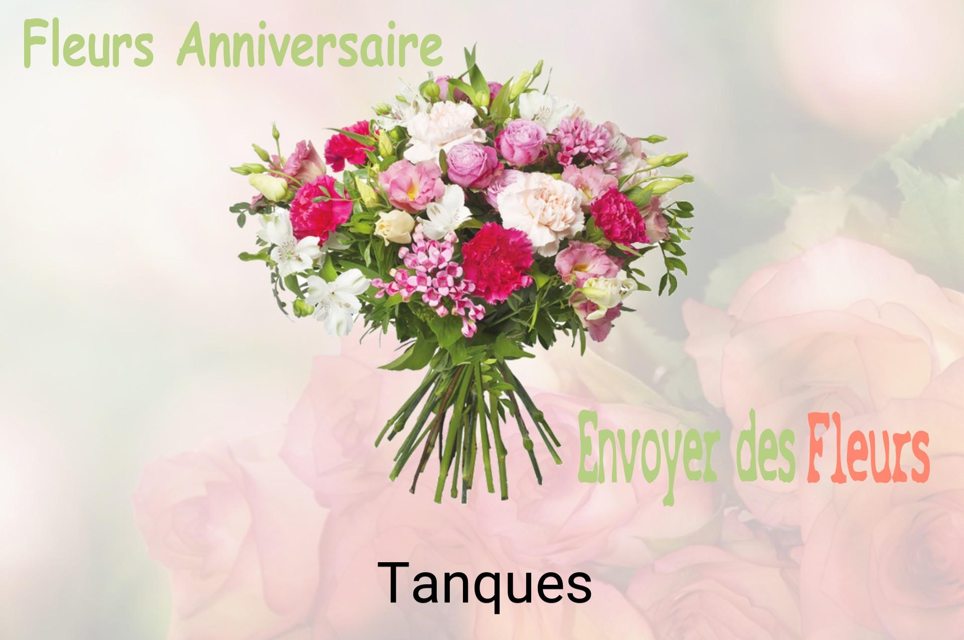 Bouquet de fleurs d’anniversaire livré à Tanques