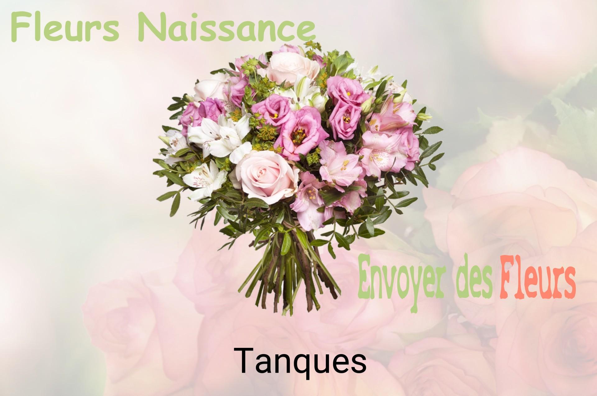 Bouquet de fleurs de naissance livré à Tanques
