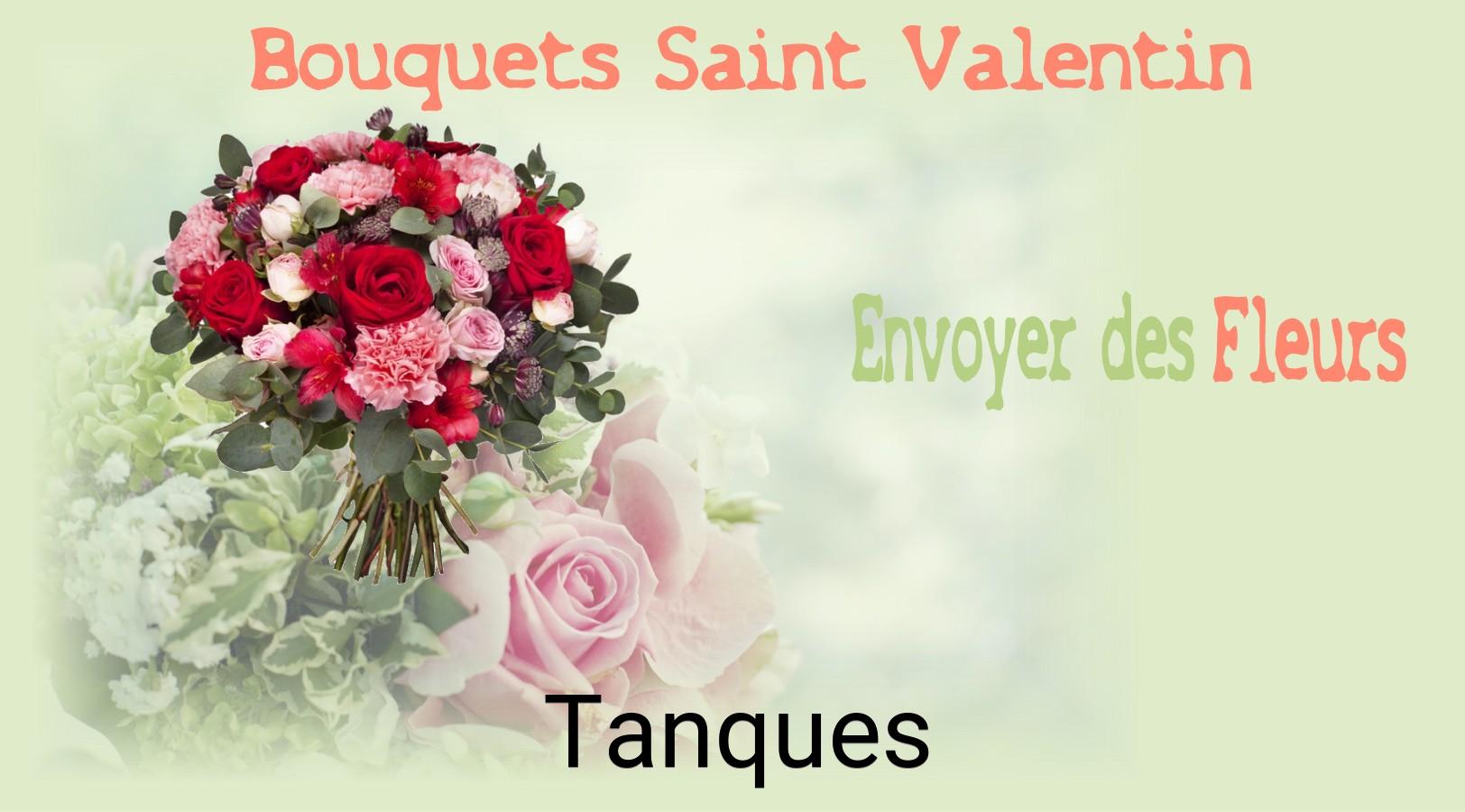 Roses de Saint-Valentin livrées à Tanques